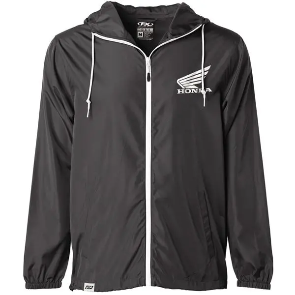 Factory Effex Honda Windbreaker Jacket Black#23-85314 1