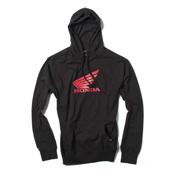 Factory Effex Honda Wing Lightweight Pullover Sweatshirt Black (M)#20-88312 1