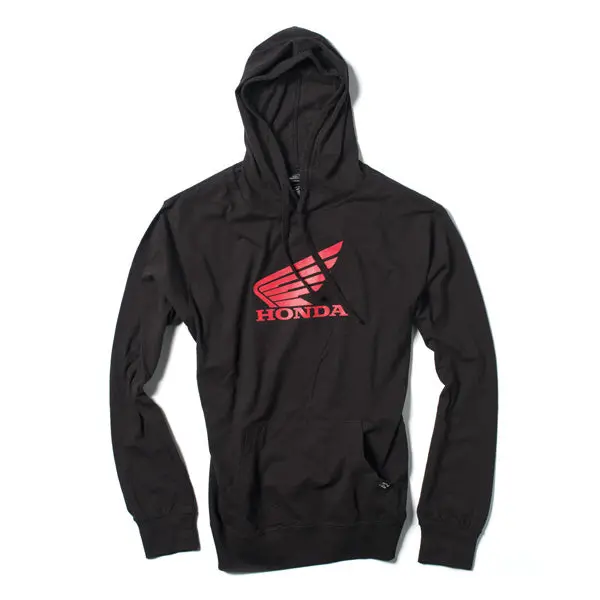 Factory Effex Honda Wing Lightweight Pullover Sweatshirt Black (Xl)#20-88316 1