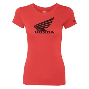 Factory Effex Honda Wing Women's T-Shirt#21-87306 1