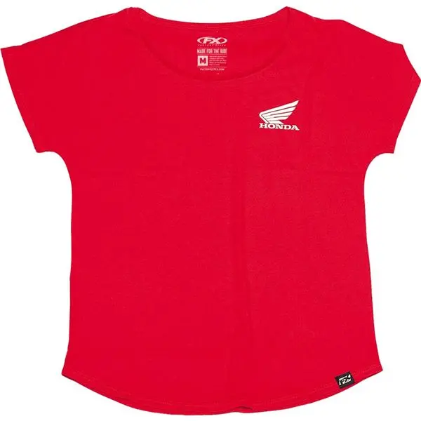Factory Effex Honda Wing Women's Tee M#22-87352 1