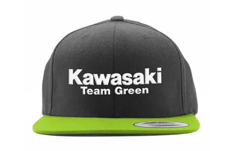 Factory Effex Kaw Team Grn Snapback Youth Hat Black/Green Os#22-86106 1