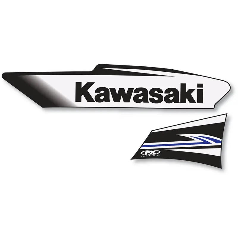 Factory Effex Kawasaki Factory Tank Shroud 2015#14-05130 1