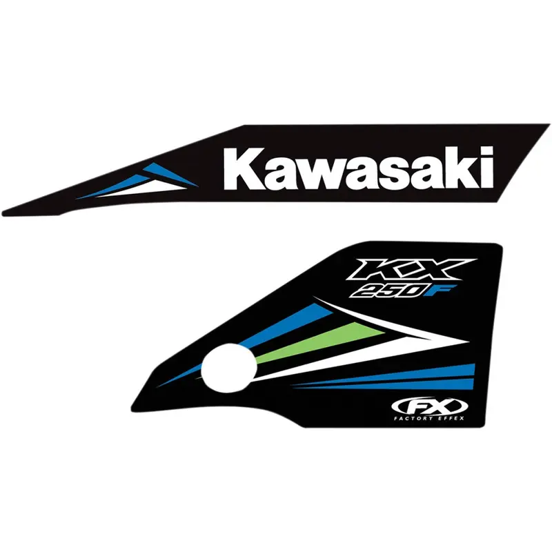Factory Effex Kawasaki Factory Tank Shroud 2015#18-05130 1