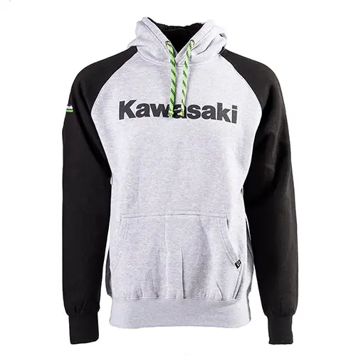 Factory Effex Kawasaki Flying K Pullover/ Heather-Black M#23-88102 1