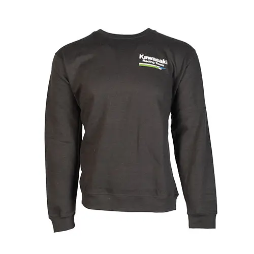 Factory Effex Kawasaki Men's Crew Sweatshirt Black (M)#18-88112 1