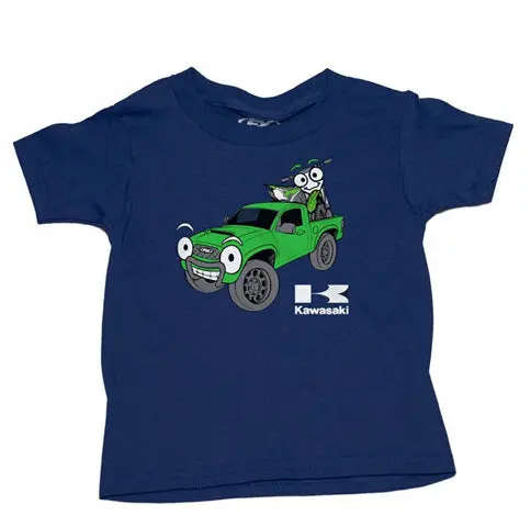 Factory Effex Kawasaki New Toddler T-Shirt Blue 4T#22-83124 1