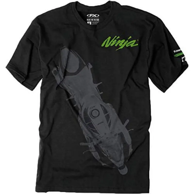 Factory Effex Kawasaki Overview T-Shirt (Xx-Large, Black)#22-87148 1