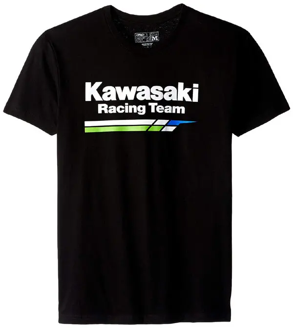 Factory Effex Kawasaki Racing T- Shirt / Black (M)#18-87102 1