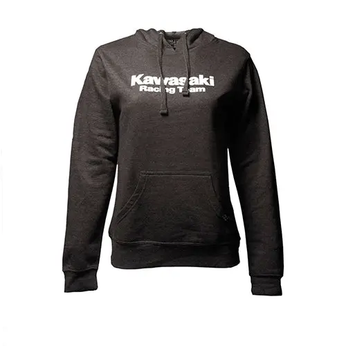Factory Effex Kawasaki Racing Women's Pullover Hoodie Black (L)#22-88134 1