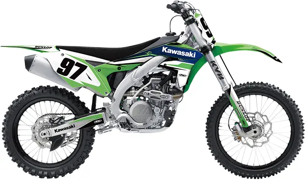 Factory Effex Kawasaki Shroud Kit For Kawasaki Kx250f 2017-2018#22-01134 1