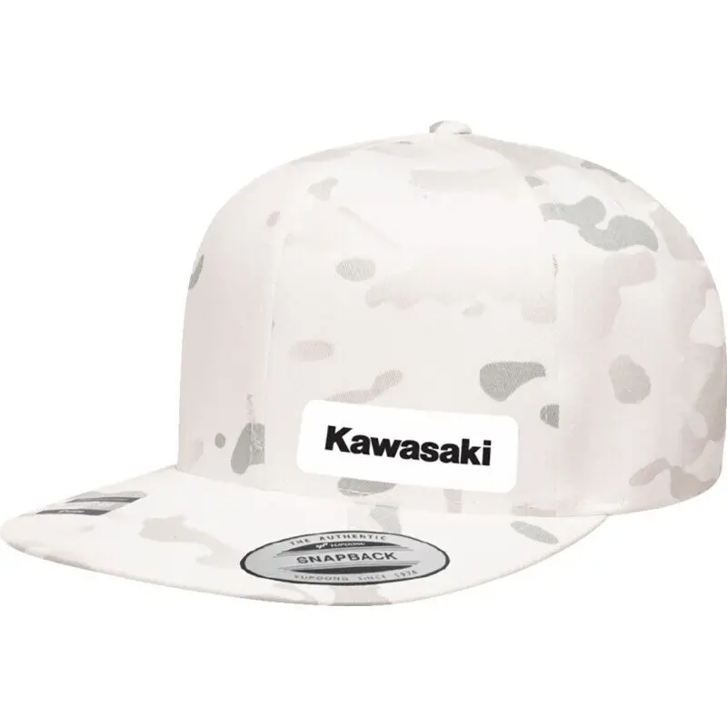 Factory Effex Kawasaki Snapback Hats White#27-86106 1