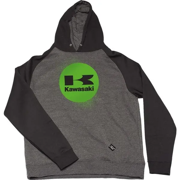Factory Effex Kawasaki Splat Youth Hoody L#22-88144 1