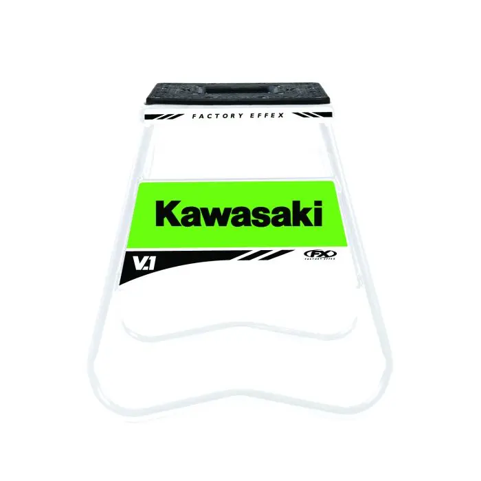 Factory Effex Kawasaki White Bike Stand#24-45130 1