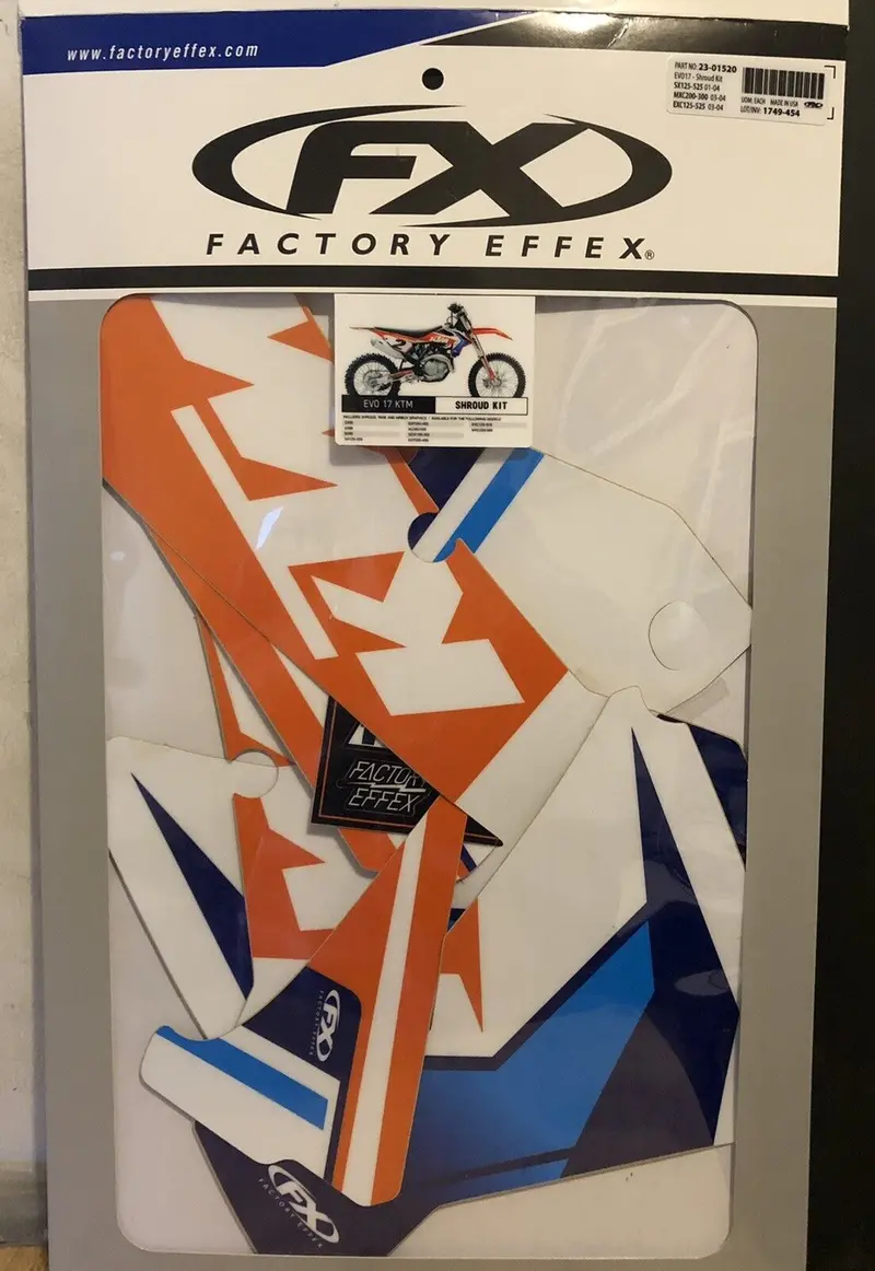 Factory Effex Ktm Evo Series Graphic Trim Kit#23-01520 1