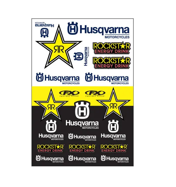 Factory Effex Ktm Factory Sticker Sheets Husqvarna Racing#22-68632 1