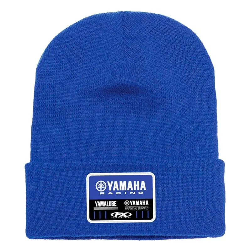 Factory Effex Lifestyle Yamaha Racewear Men's Beanie (Royal)#23-86212 1