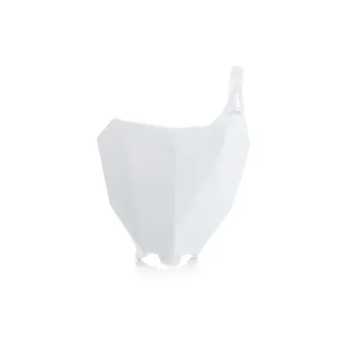 Factory Effex Plastic Front Number Plate White For Honda Crf250 2018-21#11-73332 1