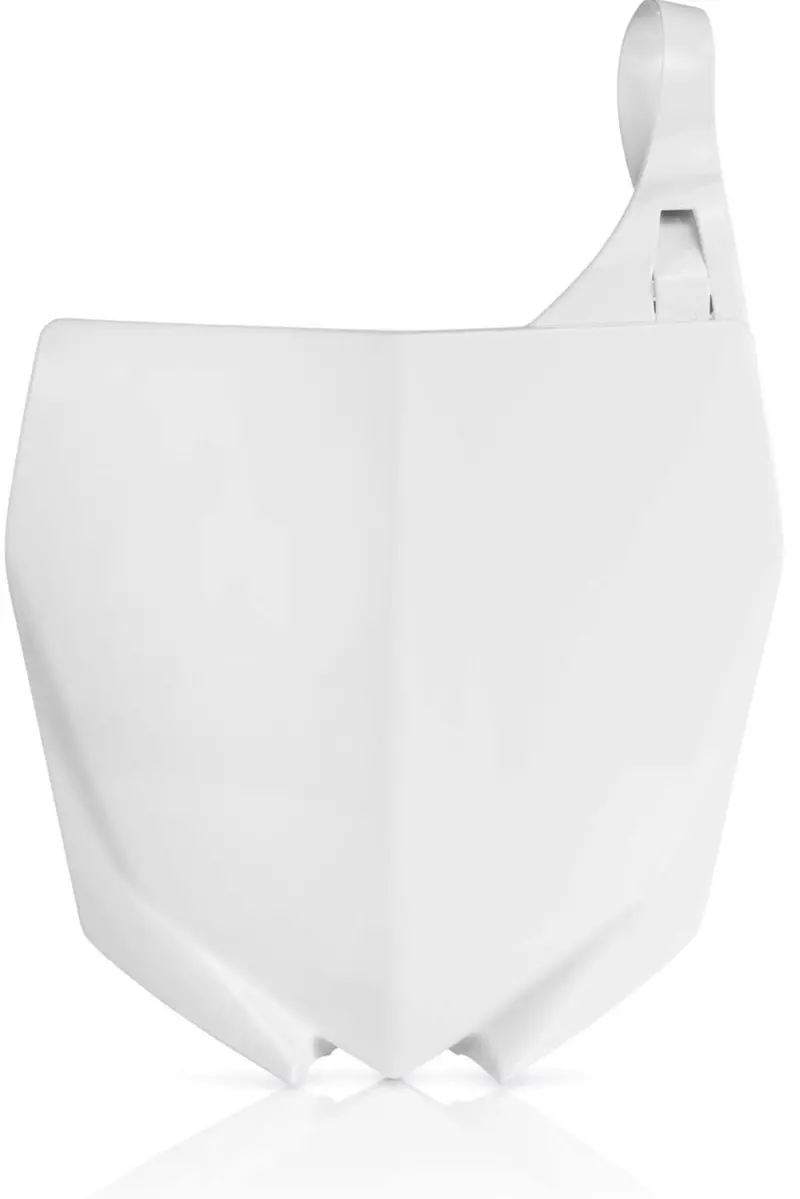 Factory Effex Plastic Front Number Plate White#11-73522 1