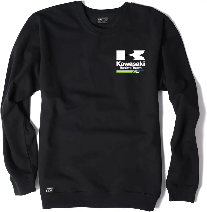 Factory Effex Racing Crew Sweatshirt (Charcoal, X-Large)#18-88116 1