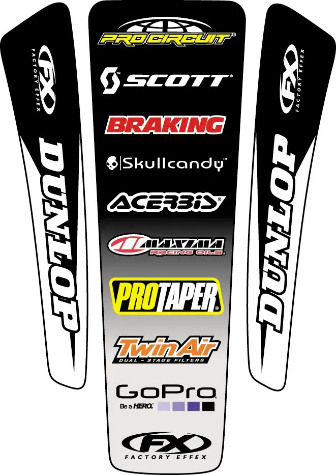 Factory Effex Rear Fenders 2015#16-32020 1