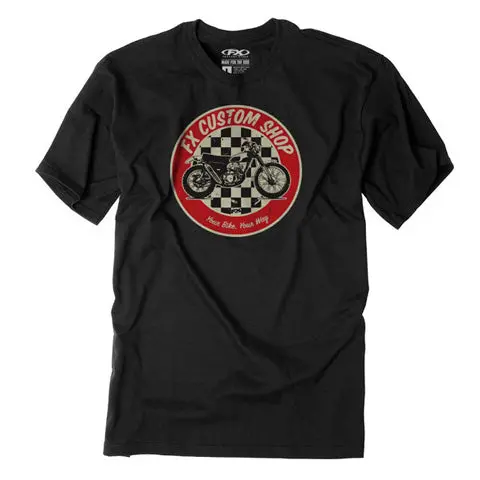 Factory Effex Road N Gravel New T-Shirt Black (M)#22-87822 1