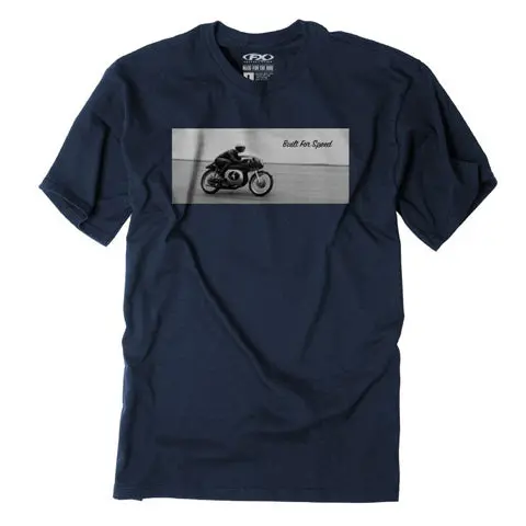 Factory Effex Road N Gravel New T-Shirt Heather Navy (L)#22-87844 1