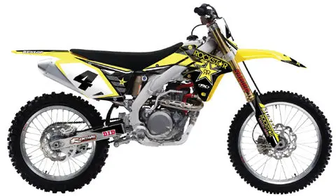 Factory Effex Rockstar Complete Shroud/Trim/Lower Fork Graphic Kit 2016#19-07424 1