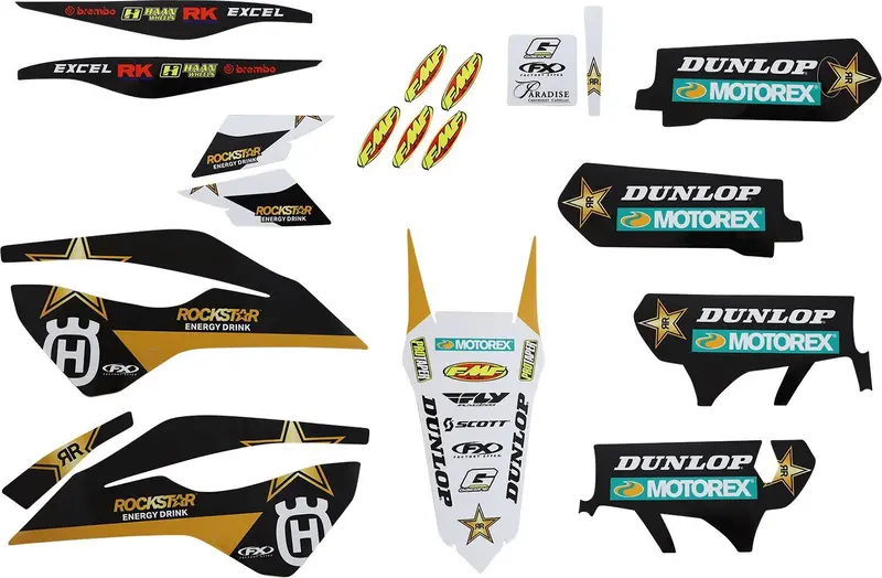 Factory Effex Rockstar Husqvarna Factory Edition Complete Kit#25-09610 1