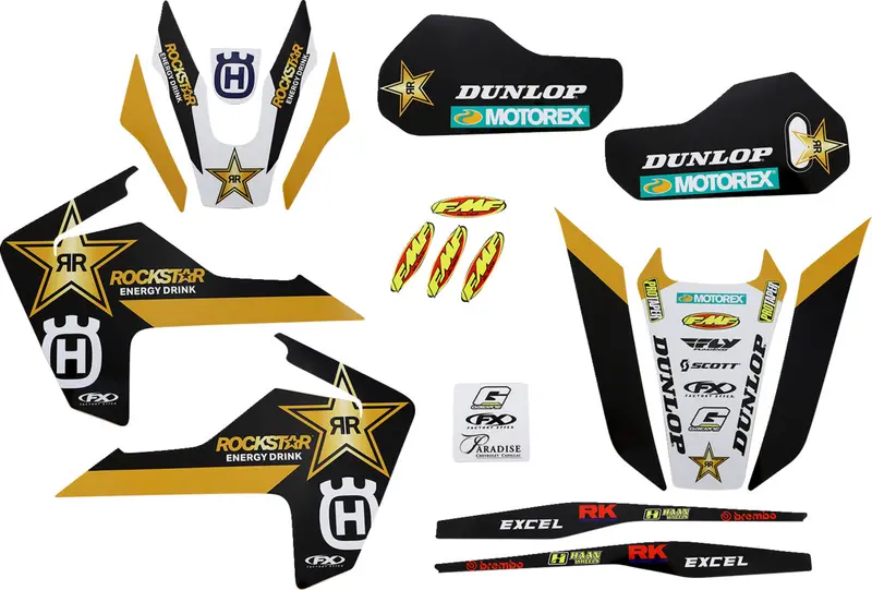 Factory Effex Rockstar Husqvarna Factory Edition Complete Kit#25-09620 1