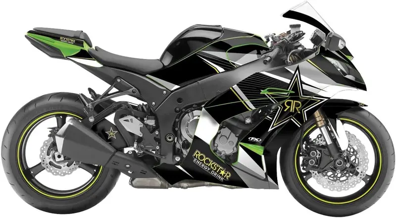 Factory Effex Rockstar Series Outline Star Complete Street Graphic#16-15122-Os 1