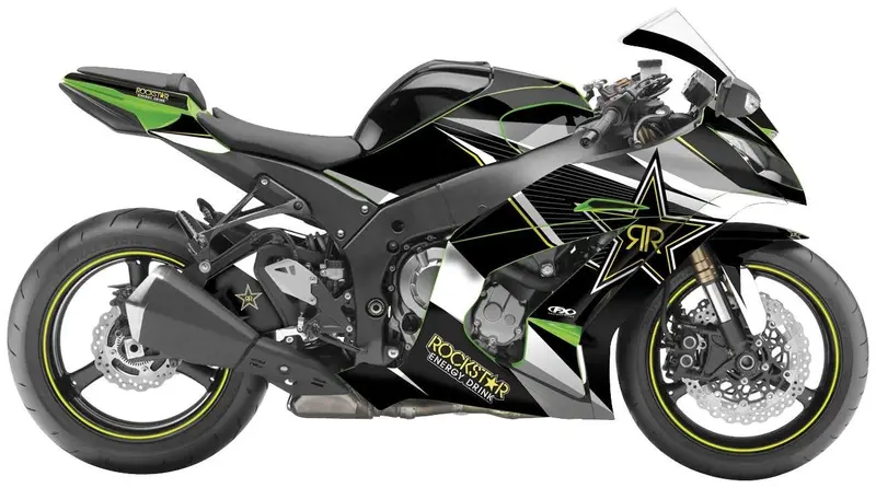 Factory Effex Rockstar Series Outline Star Complete Street Graphic#16-15128-Os 1