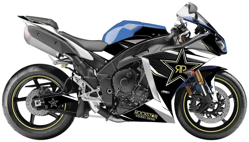 Factory Effex Rockstar Series Outline Star Complete Street Graphic#16-15210-Os 1