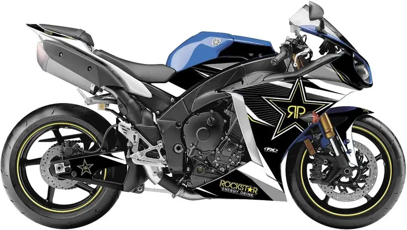 Factory Effex Rockstar Series Outline Star Complete Street Graphic#16-15212-Os 1