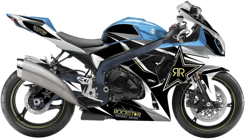 Factory Effex Rockstar Series Outline Star Complete Street Graphic#16-15420-Os 1
