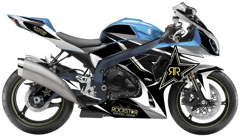Factory Effex Rockstar Series Outline Star Complete Street Graphic#16-15430-Os 1