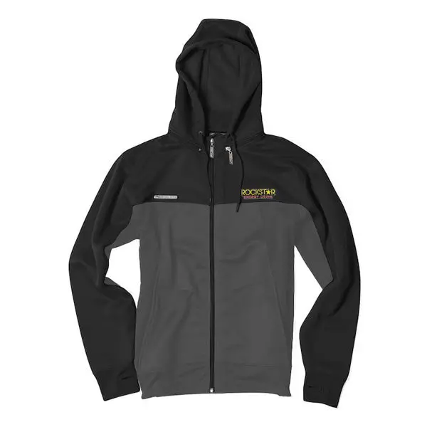 Factory Effex Rockstar Tracker Jacket Black/Grey (Xxl)#19-85608 1