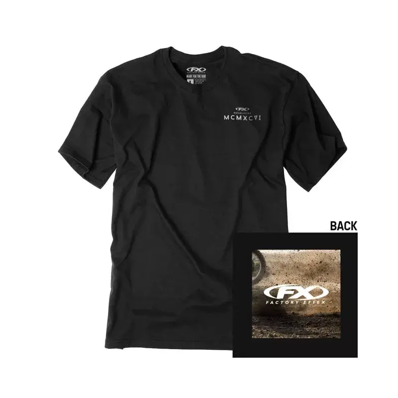 Factory Effex Roost T-Shirt Black Medium#25-87742 1