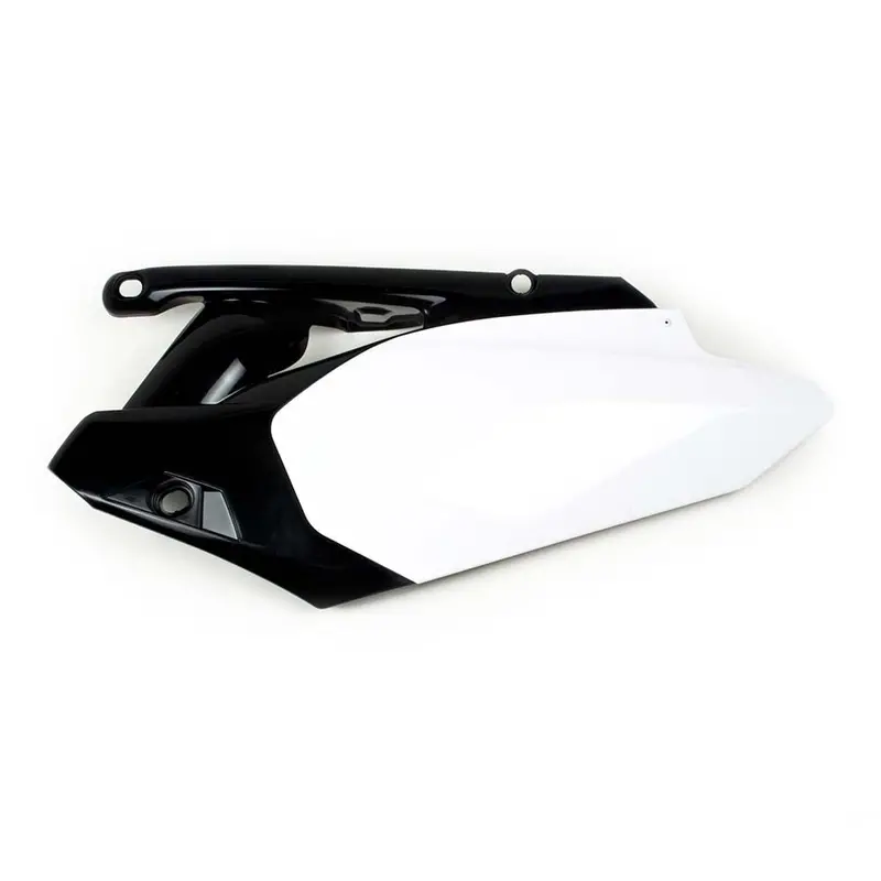 Factory Effex Side Plate Plastic White/Black For Yamaha Yz450f 2010-13#11-75228 1
