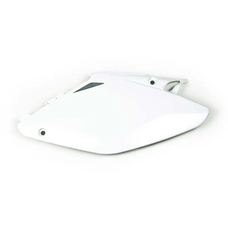 Factory Effex Side Plate Plastic White For Honda Cr125/250 2000-2001#11-75316 1