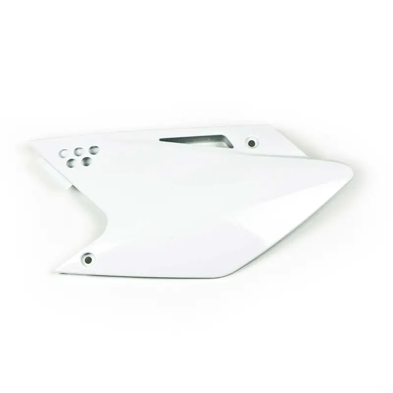 Factory Effex Side Plate Plastic White For Kawasaki Kx250f 2006-2008#11-75122 1