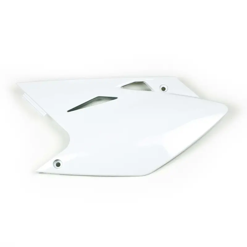 Factory Effex Side Plate Plastic White For Kawasaki Kx450f 2006-2008#11-75124 1