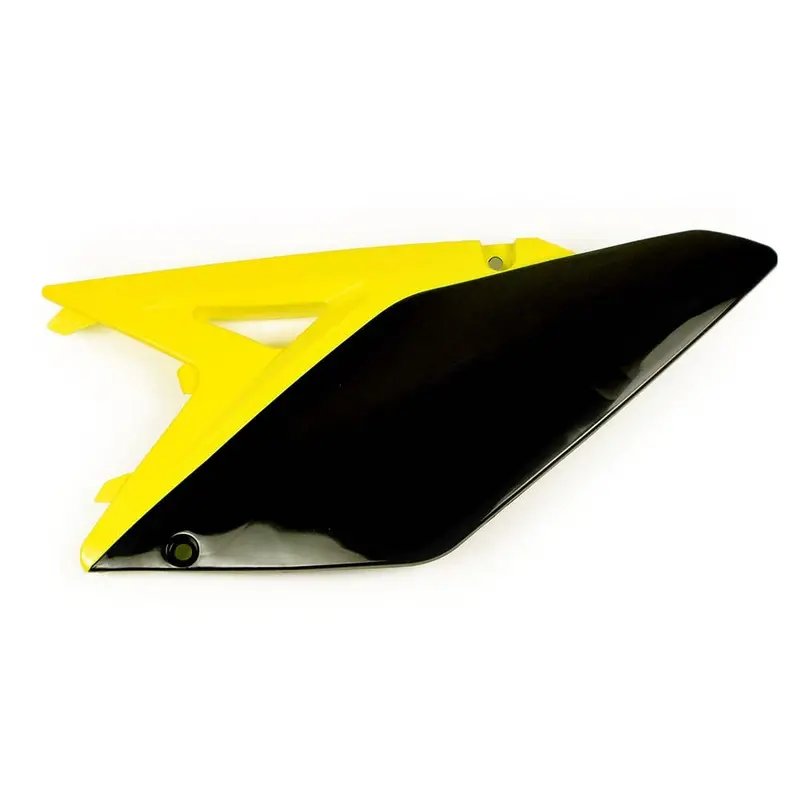 Factory Effex Side Plate Plastic Yellow/Black For Suzuki Rmz250 2010-18#11-75420 1