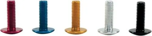 Factory Effex Silver Windscreen Screw Kit#15-36029 1