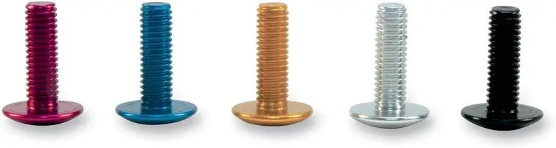 Factory Effex Silver Windscreen Screw Kit#17-36029 1