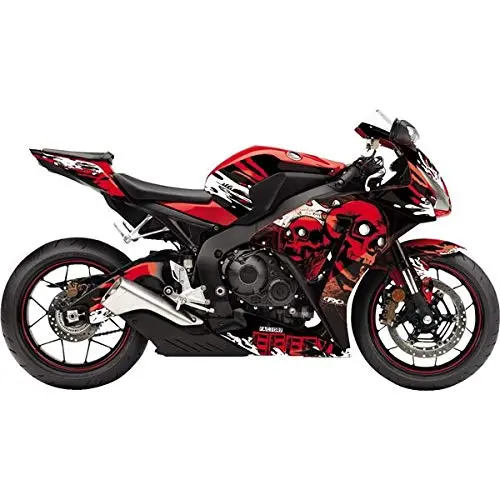 Factory Effex Skull Complete Street Bike Graphic Kit#19-15308-Ss 1