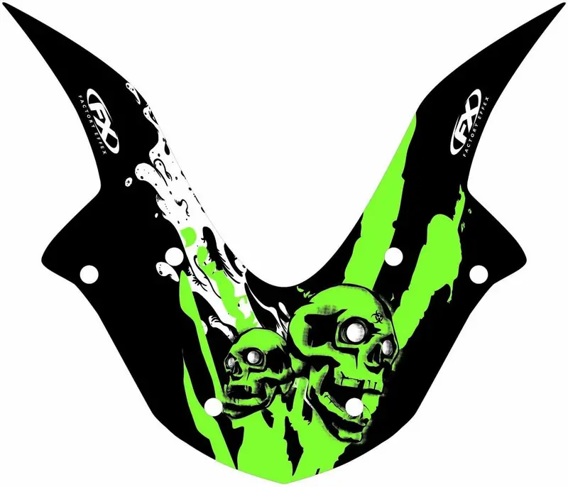 Factory Effex Skull Series Windscreen Graphic Kit#17-93112-Ss 1