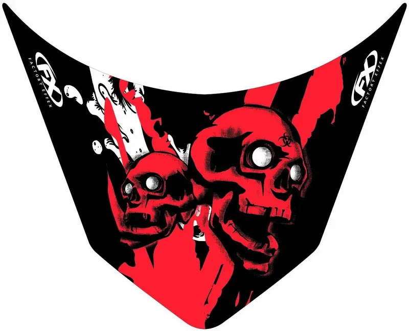 Factory Effex Skull Series Windscreen Graphic Kit#17-93314-Ss 1