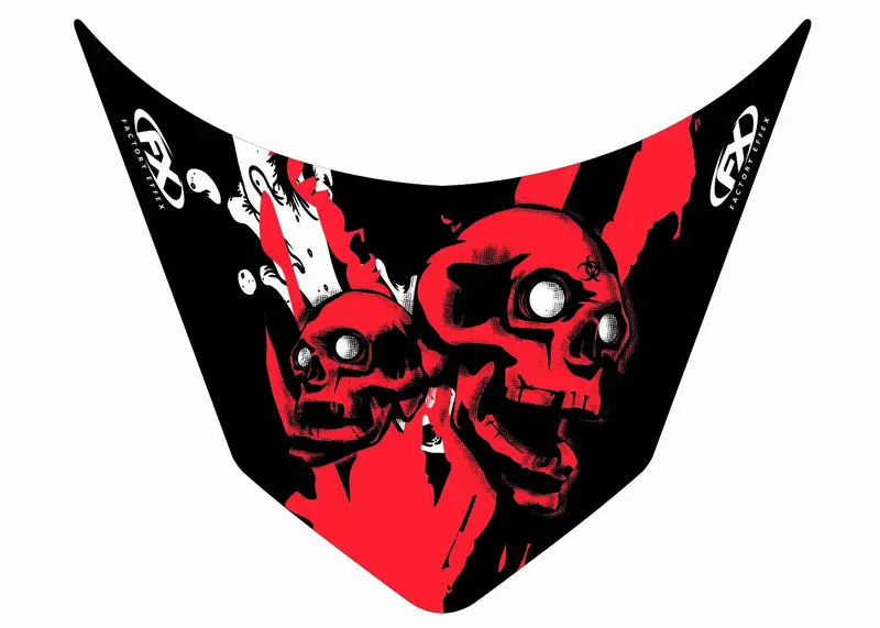 Factory Effex Skull Series Windscreen Graphic Kit#17-93322-Ss 1