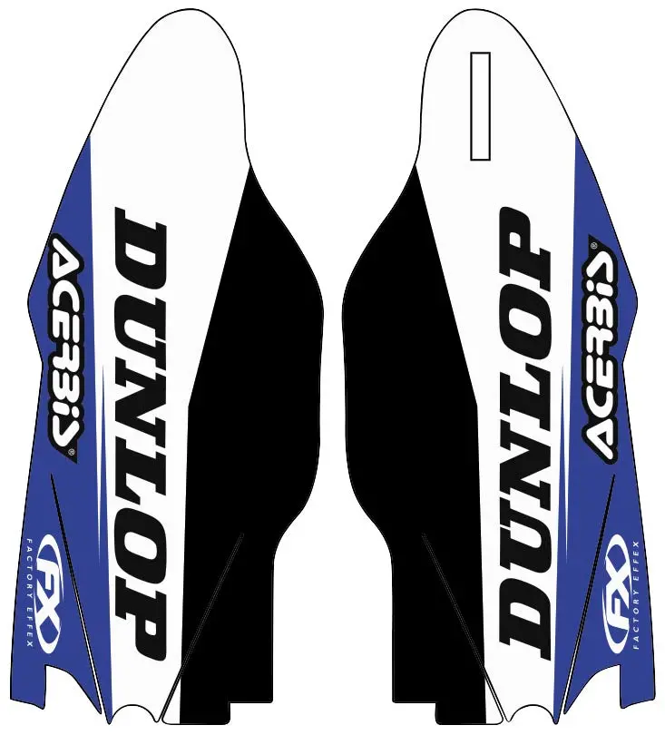 Factory Effex Sponsor Lower Forks 2015#17-40270 1